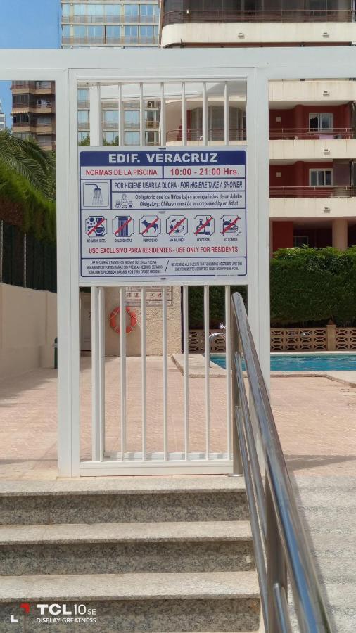 Apartamento Veracruz - Primera Linea De Playa Benidorm Exterior foto